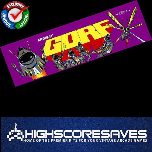 Gorf Free Play and High Score Save Kit
