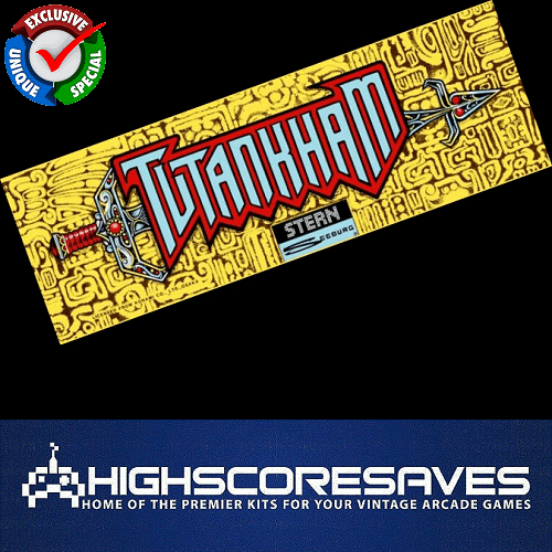 Tutankham Free Play and High Score Save Kit