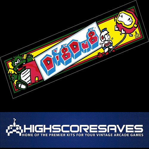 dig dug free play and high score save kit