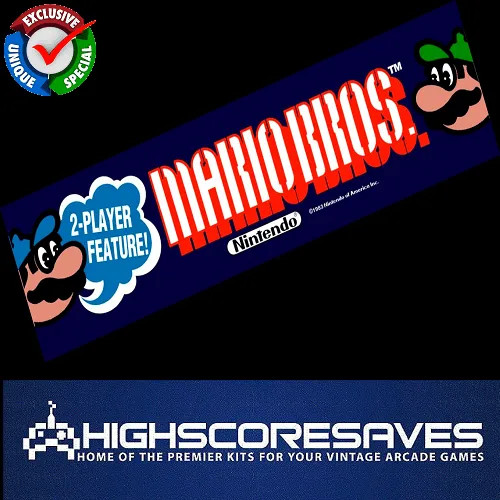 Mario Bros Free Play and High Score Save Kit
