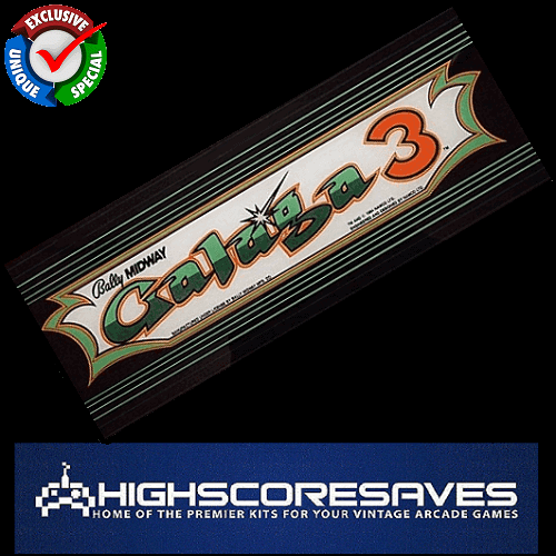 Galaga 3 | Gaplus Free Play and High Score Save Kit