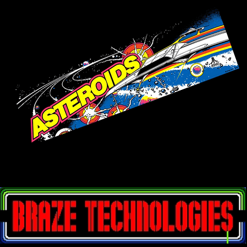 Braze Asteroids Free Play High Score Save Kit