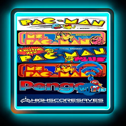 WiFi Enabled Pacman | Ms Pacman Multigame Free Play and High Score Save Kit