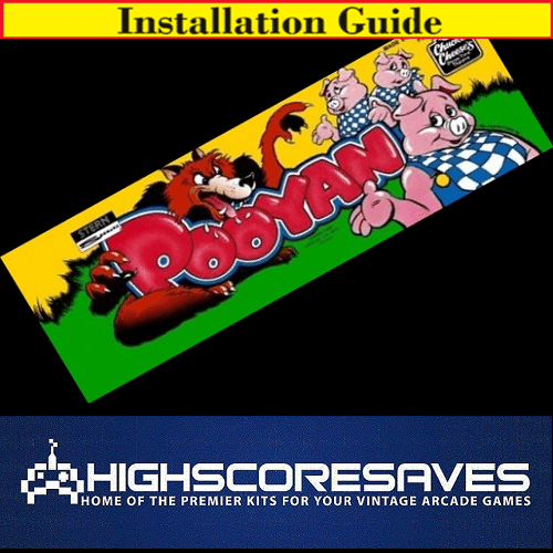 Installation Guide | Pooyan Free Play and High Score Save Kit