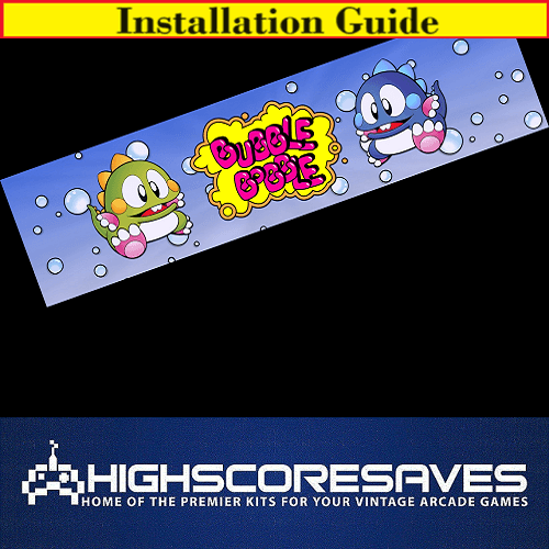 Installation Guide | Bubble Bobble Free Play and High Score Save Kit