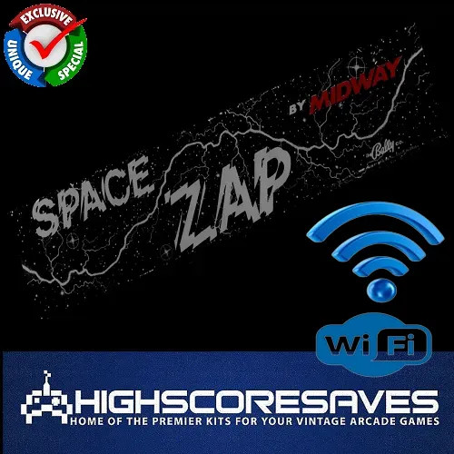ONLINE Space Zap Free Play and High Score Save Kit