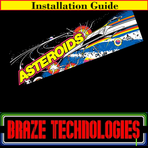 Installation Guide | Braze Asteroids Free Play and High Score Save Kit