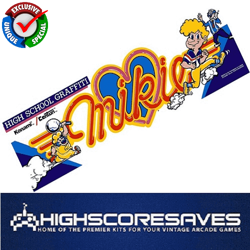 Mikie Free Play and High Score Save Kit