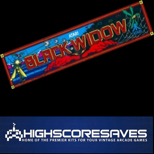 black widow free play and high score save kit