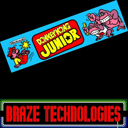 Braze Donkey Kong Jr Free Play and High Score Save Kit