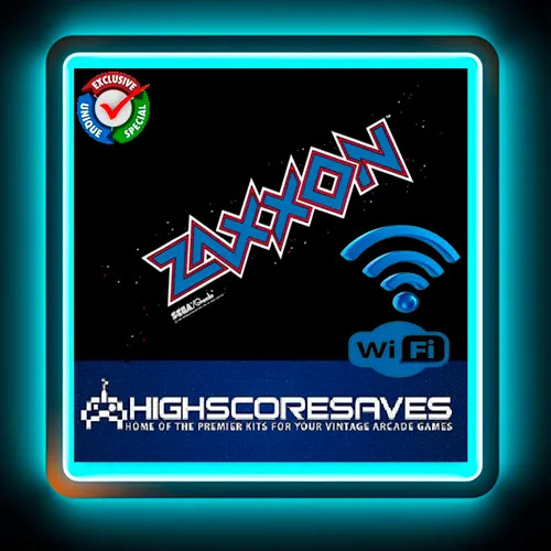 WiFi Enabled Zaxxon Free Play and High Score Save Kit