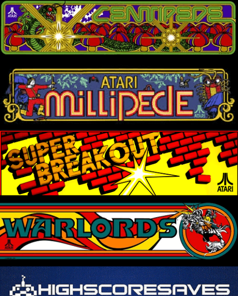 Super Multipede Free Play and High Score Save Kit Multigame