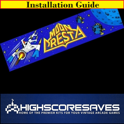 Installation Guide | Moon Cresta Free Play and High Score Save Kit