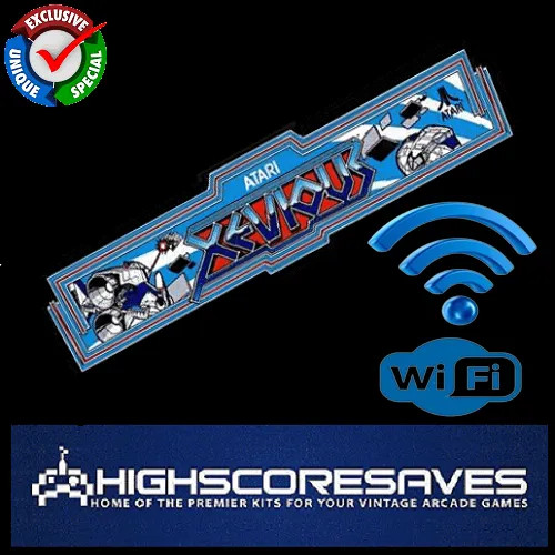 WiFi Enabled Xevious Free Play and High Score Save Kit 