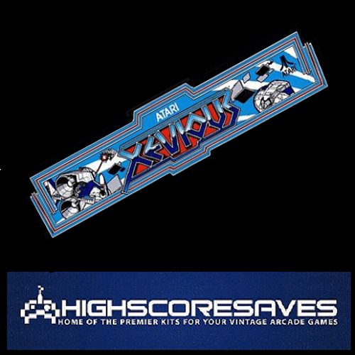 ONLINE Xevious Free Play and High Score Save Kit Free Play and High Score Save Kit