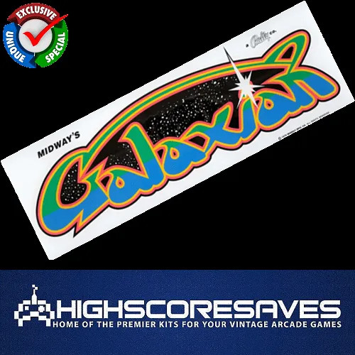 Galaxian Free Play and High Score Save Kit