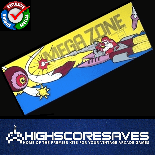 Megazone Free Play and High Score Save Kit