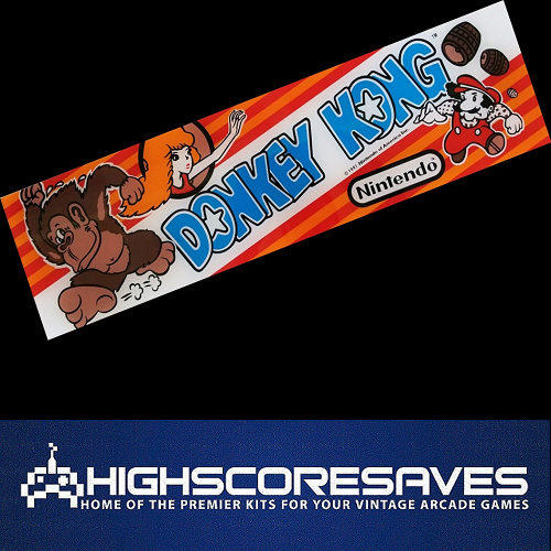 Donkey Kong Free Play and High Score Save Kit