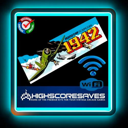 WiFi Enabled 1943 Free Play and High Score Save Kit