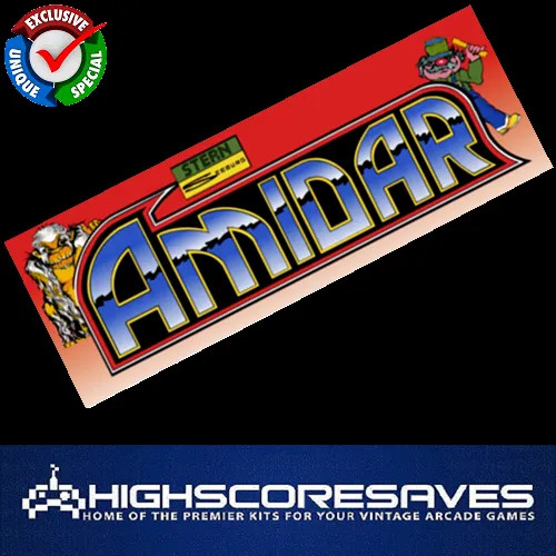 Amidar Free Play and High Score Save Kit