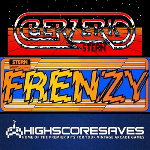 Berzerk | Frenzy Multigame Free Play and High Score Save Kit