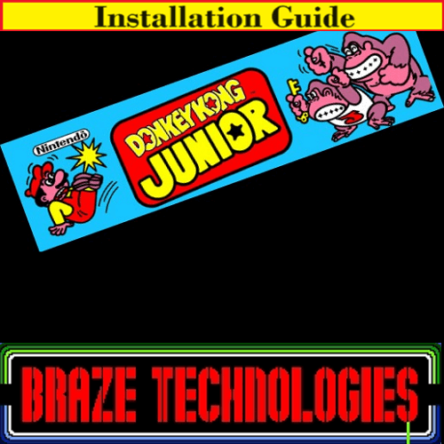 Installation Guide | Braze Donkey Kong Junior Free Play and High Score Save Kit