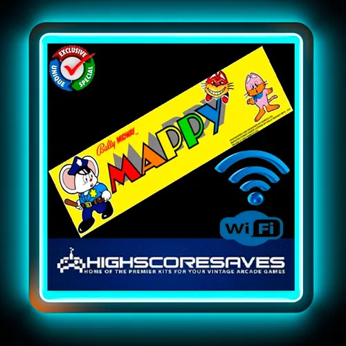 WiFi Enabled Mappy Free Play and High Score Save Kit