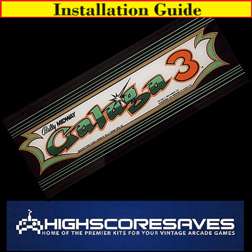 Installation Guide | CGalaga 3 | Gaplus Free Play and High Score Save Kit