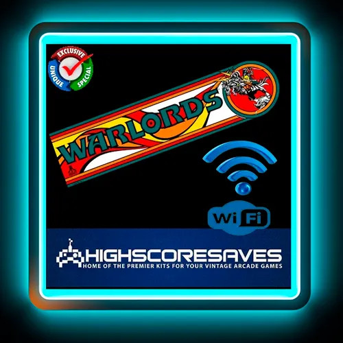 WiFi Enabled Warlords Free Play and High Score Save Kit