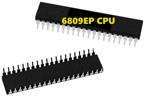 6809e CPU Processor