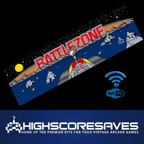 Online Battlezone Free Play and High Score Save Kit