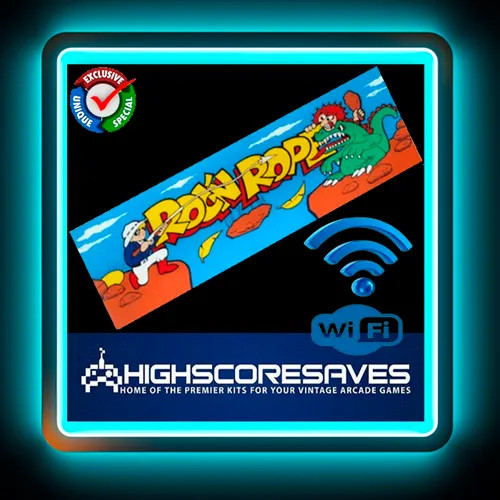 WiFi Enabled Roc 'n Rope Free Play and High Score Save Kit