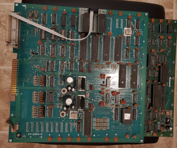 Gyruss Multigame PCB