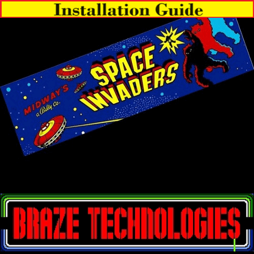 Installation Guide | Braze Space Invaders Free Play and High Score Save Kit