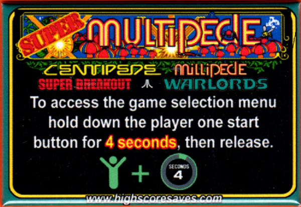 Super Multipede Multigame