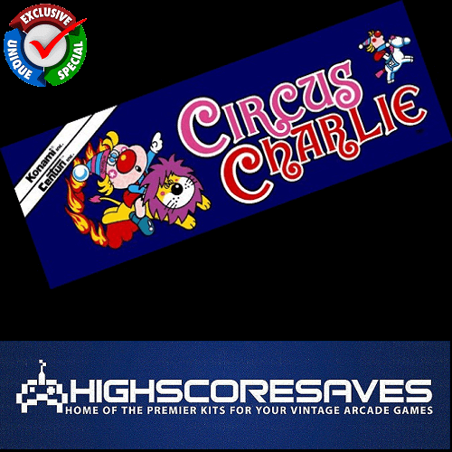 Circus Charlie Free Play and High Score Save Kit
