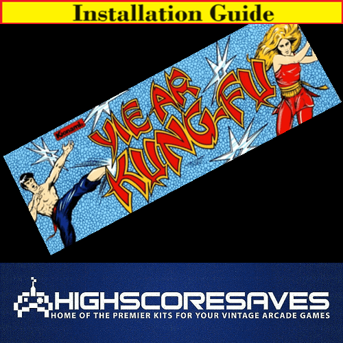 Installation Guide | Yie Ar Kung Fu Free Play and High Score Save Kit
