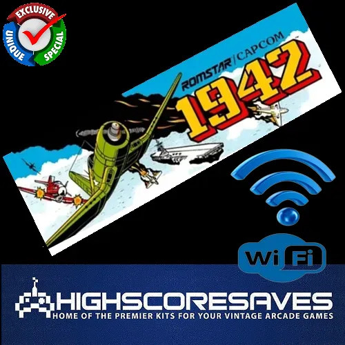 1942 Free Play and High Score Save Kit