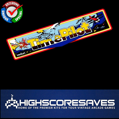 Time Pilot Free Play and High Score Save Kit
