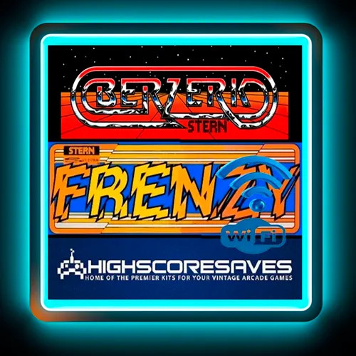 WiFi Enabled Berzerk | Frenzy Multigame Free Play and High Score Save Kit