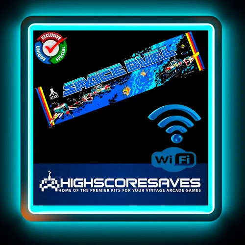 WiFi Enabled Space Duel Free Play and High Score Save Kit