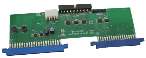 vs Unisystem Adapter for Dual Monitor Vector Labs switcher