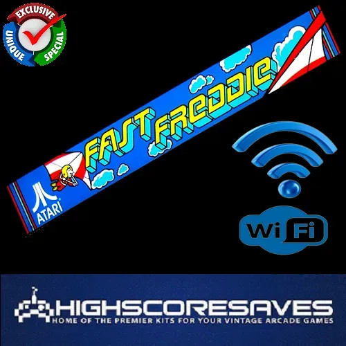 Wifi Enabled Fast Freddie Free Play and High Score Save Kit