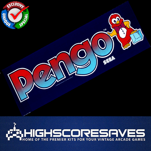 Pengo Free Play and High Score Save Kit