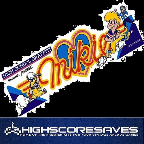 Mikie Free Play and High Score Save Kit