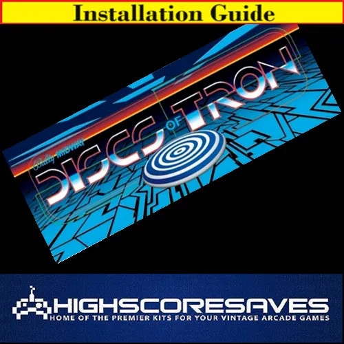 Installation Guide | Discs of Tron Free Play and High Score Save Kit-Copy