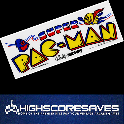 super pacman free play and high score save kit