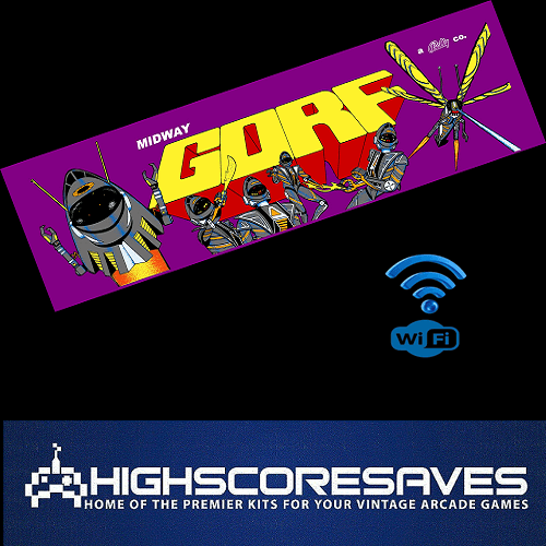 ONLINE Gorf Free Play and High Score Save Kit