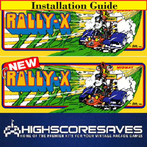 Installation Guide | Rally X Free Play and High Score Save Kit