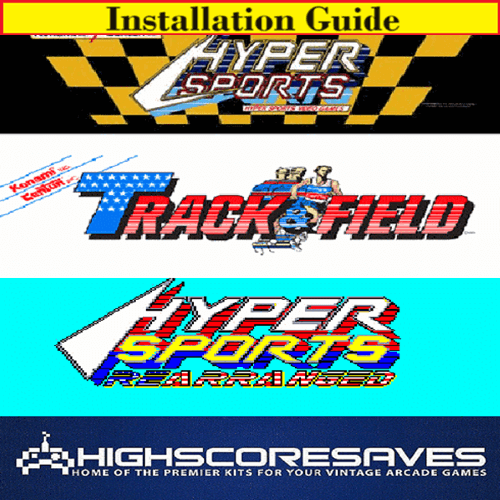 Installation Guide | Hypersports Rearranger Multigame Free Play and High Score Save Kit